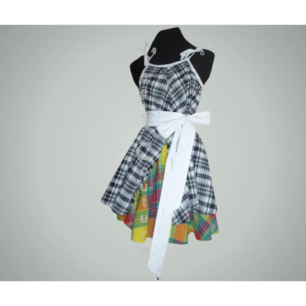 Madras Blend Sundress Dress